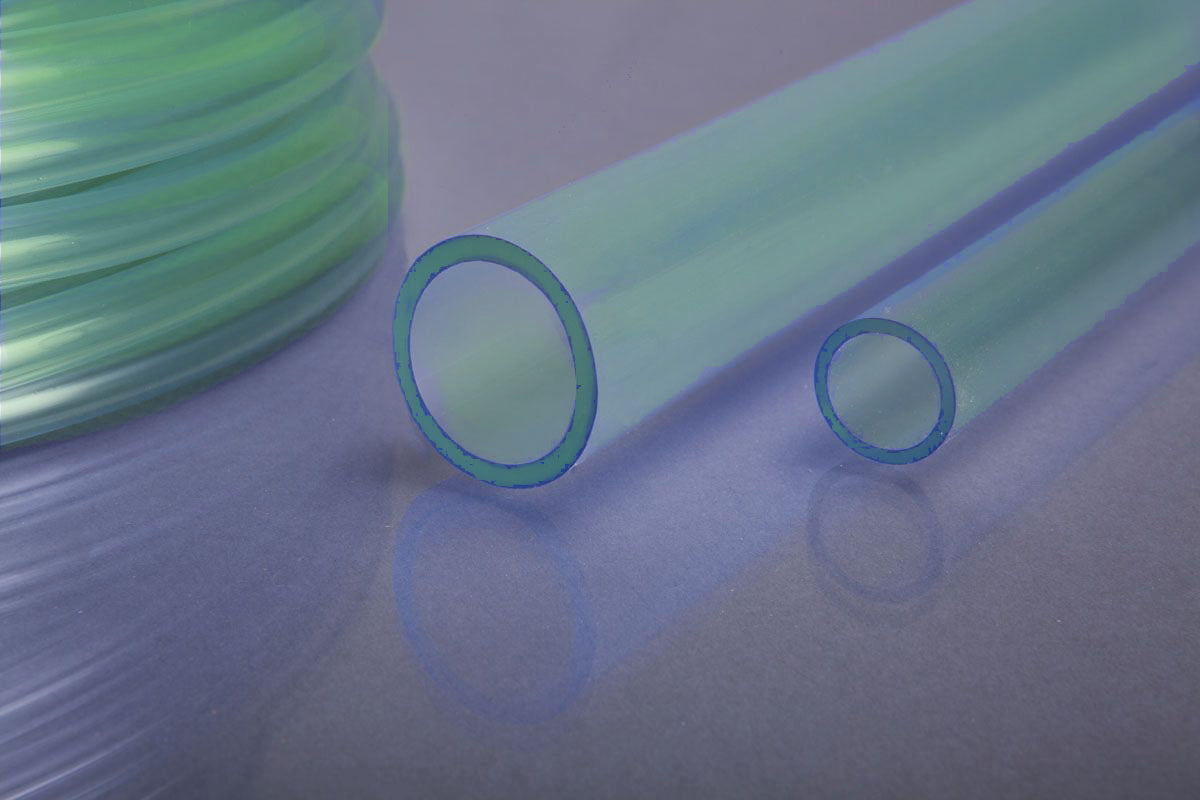PVC ohne Textileinlage 4x8, Grün 100m Rolle - CHF 1.20/m