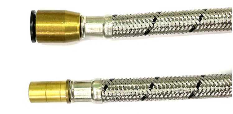 OXYban Panzerschlauch Et. RS15mN-STV15 DN12 40cm