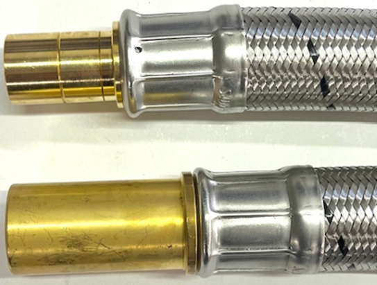 OXYban Panzerschlauch Et. RS22mN-RS28oN DN25 100cm