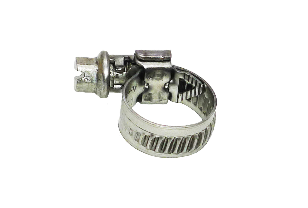 Schlauchbride Edelstahl rostfrei nach DiN 3017, Spannbereich 8-16mm