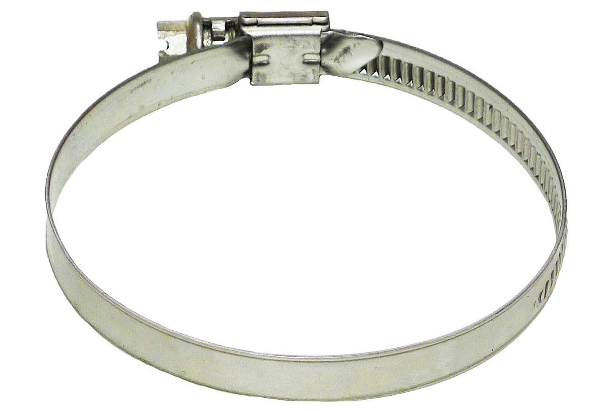 Schlauchbride Edelstahl rostfrei nach DiN 3017, Spannbereich 50-70mm