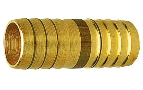Gerade Schlauchverbinder 19mm 3/4" Messing