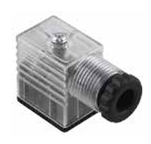 LED Gerätestecker für Magnetventile Form B, 24V-AC/DC IP65, PG 9, 11mm