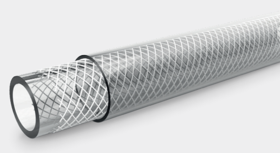 PVC mit Textileinlage 6x12, Refittex Cristallo farblos transparent, 50m Rolle - CHF 1.67/m