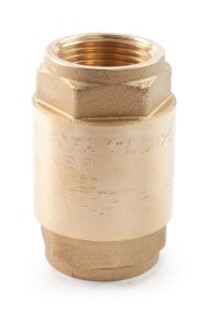 Rückschlagventil EUROPA 1/2" Messing PN25, Ventilteller in Edelstahl