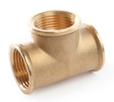 T-Stück 1/2" IG Messing