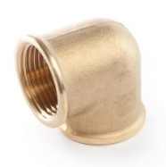 Winkel 90°, 1/2" IG/IG Messing