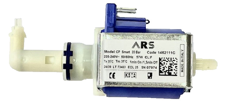 ARS Vibrationspumpe CP Smart 230/50 57W blau mit abgewinkeltem Anschluss