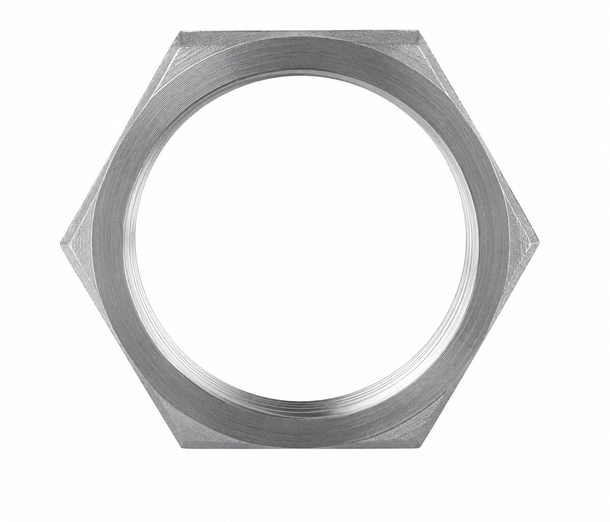 6-Kant Mutter 1", D 9mm, SW 41mm Edelstahl