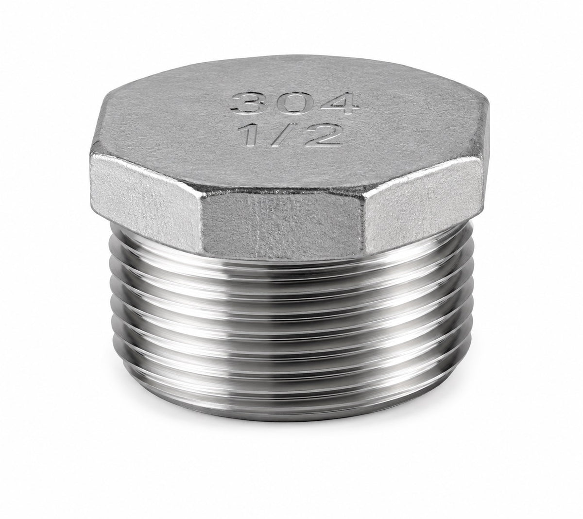 6-Kant Stopfen AG 3/4", SW 28mm Edelstahl