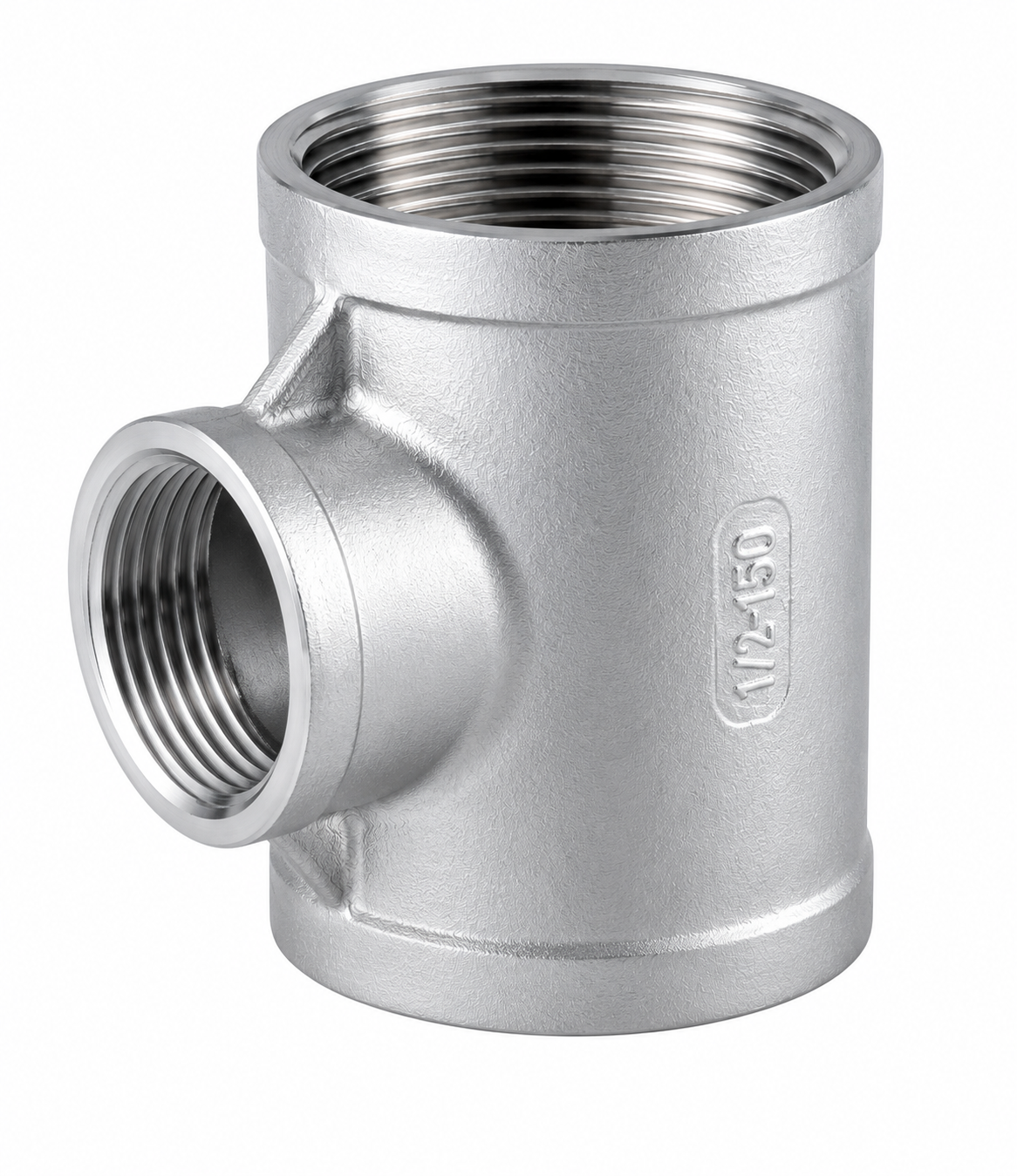 T-Stück Reduziert IG 1" x 3/4" x 1" Edelstahl