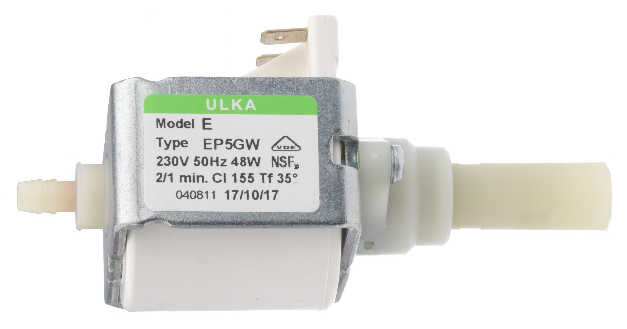 Ulka Pump Datasheet Pompa Vibrazione EP5FMGW 48W 230V 50Hz Macchina Caffè Vending Saeco Ulka EP5 - Foto 12